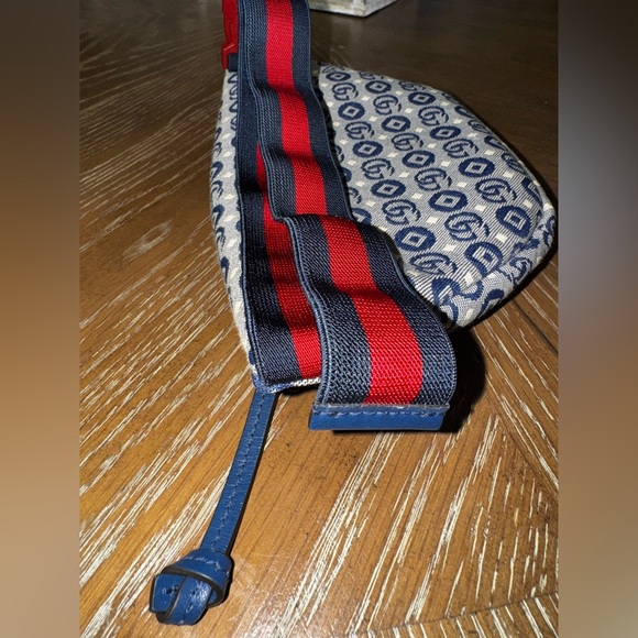 Authentic Gucci Kids jacquard logo-patch belt bag! Blue! Kids luxury! - Picture 10 of 11